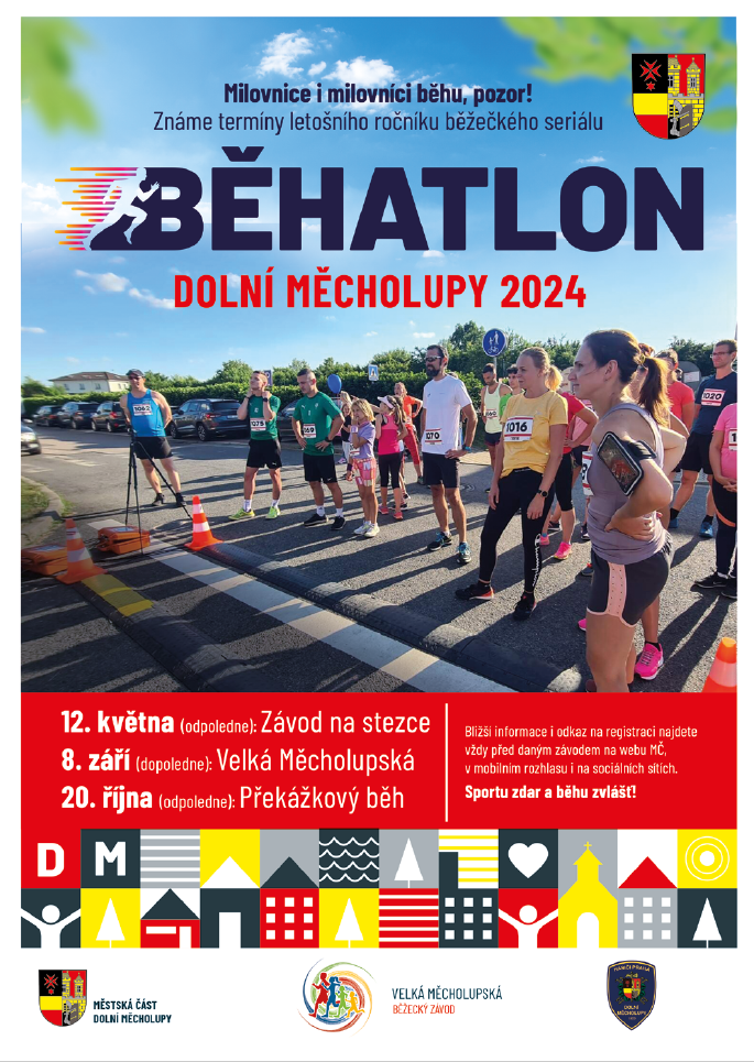 plakát - Běhatlon 2024