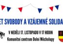 Pozvánka na akci 35 let svobody a vzájemné solidarity